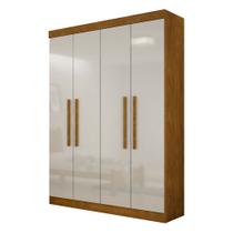 Guarda Roupa Solteiro Hera 4 Portas MDF Rufato