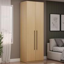 Guarda-Roupa Solteiro Infinity 2 Portas 4 Prateleiras Savana - Genialflex