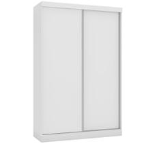 Guarda-Roupa Solteiro Kappesberg 2 Portas de Correr 2 Gavetas Branco - N571