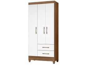 Guarda Roupa Solteiro Lima 3 Portas 2 Gavetas Naturale Branco Moval Naturale Com Branco Guarda Roupa Solteiro Lima 3 Portas 2 Gavetas Naturale Branco Moval Naturale Com Branco