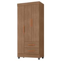 Guarda Roupa Solteiro Lite 3 Portas e 2 Gavetas - Móveis Leão Guarda Roupa Solteiro Lite 3 Portas e 2 Gavetas - Móveis Leão