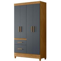 Guarda Roupa Solteiro Madri 4P 110 cm Moval