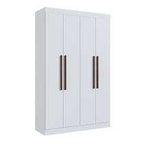 Guarda-roupa Solteiro Mdf Orlando 4 Portas 2 Gavetas