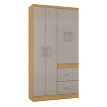 Guarda Roupa Solteiro Milão 4 Portas Damasco Off White Poquema Guarda Roupa Solteiro Milão 4 Portas Damasco Off White Poquema