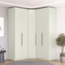 Guarda-Roupa Solteiro Modulado Seletto 5 Portas Me32 Areia - Henn