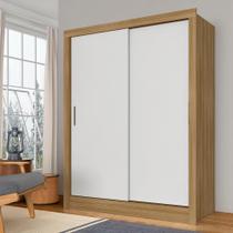 Guarda Roupa Solteiro Nanda 2 Pts Boreal/branco - Moveis Arapongas