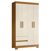Guarda Roupa Solteiro Olímpia 4 Portas 2 Gavetas - Móveis Albatroz