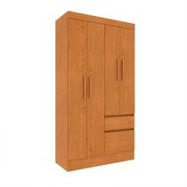 Guarda-Roupa Solteiro Oregon I 4 PT 2 GV Cinamomo