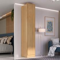 Guarda-Roupa Solteiro Ravi 1 Porta 5 Prateleiras 100% Mdfolmo Italiano - Mambel