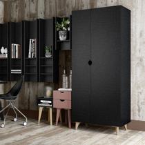 Guarda Roupa Solteiro Retrô 2 Portas