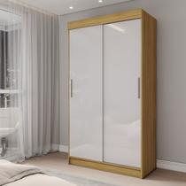 Guarda-Roupa Solteiro Sirius 2 Portas 2 Gavetas Flex Marrocos/Off White - Panorama Móveis