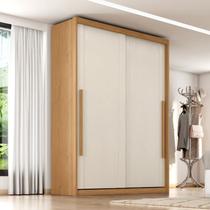 Guarda Roupa Solteiro Splendido 100% MDF 2 Portas de Correr 3 Gavetas Marrom/Cinamomo/Areia Guarda Roupa Solteiro Splendido 100% MDF 2 Portas de Correr 3 Gavetas Marrom/Cinamomo/Areia