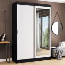 Guarda-roupa Solteiro Tokio 2 Portas de Correr com Espelho 2 Gavetas Madesa Guarda-roupa Solteiro Tokio 2 Portas de Correr com Espelho 2 Gavetas Madesa