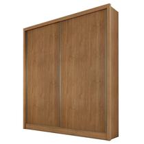 Guarda Roupa Solteiro Toledo 2 Portas 3 Gavetas Cumaru 23 Novo Horizonte