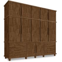 Guarda Roupa Splendore com 5 Portas Malbec - Bela Móveis Guarda Roupa Splendore com 5 Portas Malbec - Bela Móveis