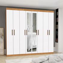 Guarda-roupa Stanley 8 Portas 4 gavetas Plus