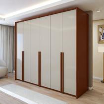 Guarda Roupa Style 6 Portas 4 Gavetas 100% Mdf