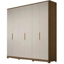 Guarda Roupa Terrassa Casal 6 Portas 5 Gavetas Rimo