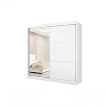 Guarda Roupa Titanium 2 Portas 6 Gavetas Com Espelho Sem Pés D' Doro Branco Guarda Roupa Titanium 2 Portas 6 Gavetas Com Espelho Sem Pés D' Doro Branco