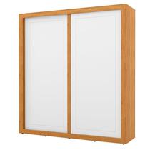 Guarda Roupa Tutto New 2 Portas de Correr Freijó Branco Soft - Matic Guarda Roupa Tutto New 2 Portas de Correr Freijó Branco Soft - Matic