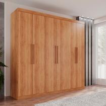 Guarda-Roupa Ubatuba Plus 6 Portas 3 Gavetas Marrom/Cinamomo Guarda-Roupa Ubatuba Plus 6 Portas 3 Gavetas Marrom/Cinamomo
