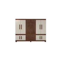 Guarda-Roupa Valdemóveis Bem Te Vi 10 Portas 3 Gavetas