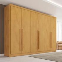 Guarda Roupa Valência 6 Postas 6 Gavetas MDF PEROBA Made Marques Guarda Roupa Valência 6 Postas 6 Gavetas MDF PEROBA Made Marques