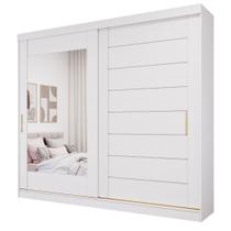 Guarda Roupa Veneza 2 Portas de Correr Espelhado MDF