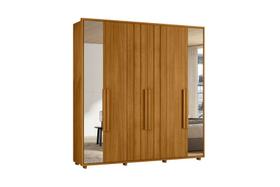 Guarda Roupa Veronese 2 Pta com Espelho Cinamomo - VRK COMERCIO ON-LINE