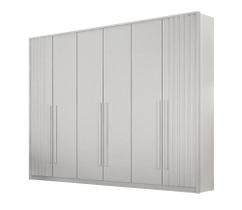 Guarda Roupas 6 Portas Anapolis Ripado S/Pes Valverde