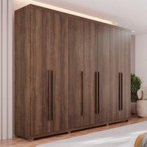 Guarda-roupas 7 Portas 6 Gavetas com Pés Flórida