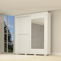 Guarda Roupas Casal 2 Portas 3 Gavetas Com Espelho Nicole ACP Guarda Roupas Casal 2 Portas 3 Gavetas Com Espelho Nicole ACP