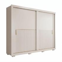 Guarda Roupas Casal 2 Portas de Correr com Espelho Interno 6 Gavetas 100% MDF Clara Guarda Roupas Casal 2 Portas de Correr com Espelho Interno 6 Gavetas 100% MDF Clara