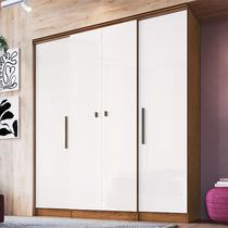 Guarda Roupas Casal 4 Portas 2 Gavetas Internas Miami 25040