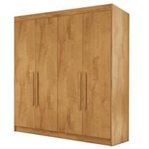Guarda Roupas Casal 4 Portas 3 Gavetas 100% MDF Tunis Guarda Roupas Casal 4 Portas 3 Gavetas 100% MDF Tunis