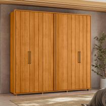 Guarda Roupas Casal 6 Portas 250cm Miró Linha Espazzo Madetec