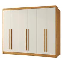 Guarda Roupas Casal 6 Portas 4 Gavetas 100% MDF Chipre Guarda Roupas Casal 6 Portas 4 Gavetas 100% MDF Chipre