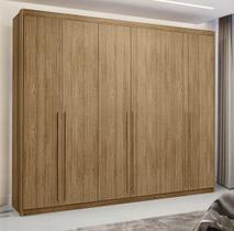 Guarda Roupas Casal Dubai Majestic 2.75mt Nature Vila Rica