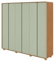 Guarda-Roupas Casal Loop 6 Portas com Pés - Lopas