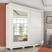 Guarda Roupas Casal Portas de correr 100%MDF 3 Gavetas Com Espelho Nicole ACP - ACP Móveis