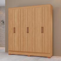 Guarda-Roupas Dakota 100% MDF Tuboarte 6 Portas 2 Gavetas