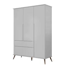 Guarda Roupas Infantil 3 Portas 2 Gav Retro 100% Mdf