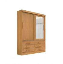 Guarda Roupas Meridian Plus 2Pts 100% MDF DDoro Móveis Guarda Roupas Meridian Plus 2Pts 100% MDF DDoro Móveis