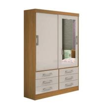 Guarda Roupas Meridian Plus 2Pts 100% MDF DDoro Móveis Guarda Roupas Meridian Plus 2Pts 100% MDF DDoro Móveis