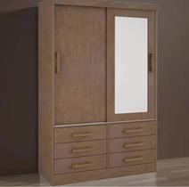 Guarda Roupas Meridian Plus 2Pts 100% MDF DDoro Móveis Guarda Roupas Meridian Plus 2Pts 100% MDF DDoro Móveis