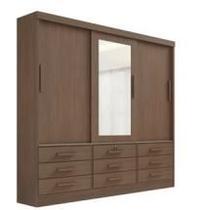 Guarda Roupas Meridian Plus 3Pts 100% MDF DDoro Móveis Guarda Roupas Meridian Plus 3Pts 100% MDF DDoro Móveis