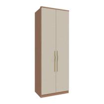 Guarda Roupas Modulado 2 Portas 3 Gavetas 841mm Setiba Plus Rimo Carvalho/Palha