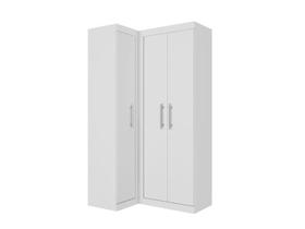 Guarda Roupas Modulado Closet De Canto 3 Portas Star Branco