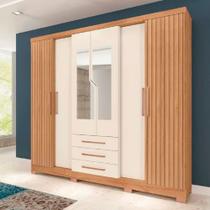 Guarda-Roupas Paris New 6 Portas e 3 Gavetas Atualle