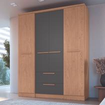 Guarda Roupas Solteiro 4 Portas 2 Gavetas Aspen Móveis Castro Guarda Roupas Solteiro 4 Portas 2 Gavetas Aspen Móveis Castro